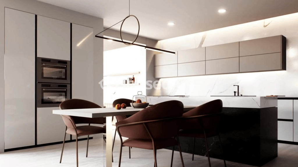Houseoner casa modular prefabricada interior bonito cocina de diseño minimalista increible estilos de casas con mesa