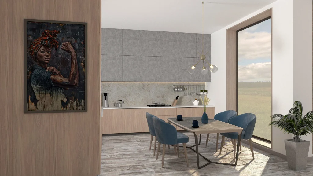 Houseoner casa modular prefabricada interiores bonitos cocinas increibles estilos de casas con mesa y jardin exterior